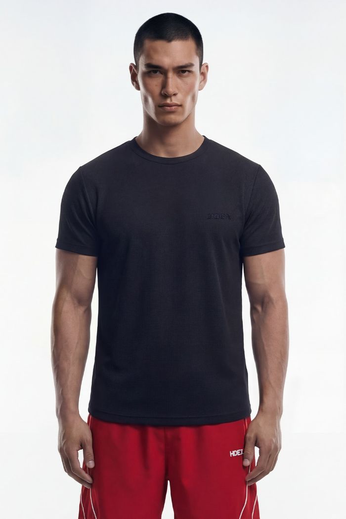 Fine Motion Waffle Short Sleeve 