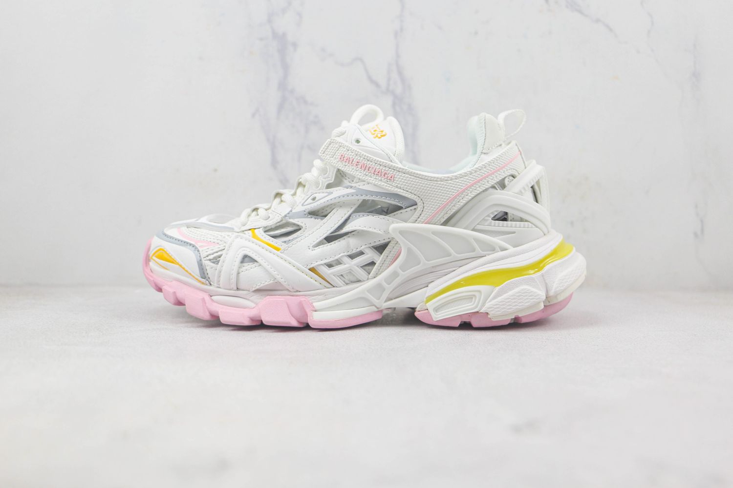 Balenciaga Wmns Track.2 Sneaker 'White Light Yellow'