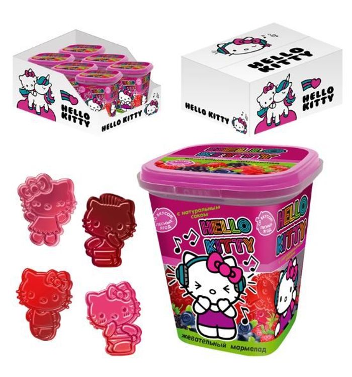 Чихэр Naruto, Hello kitty резин 180гр 