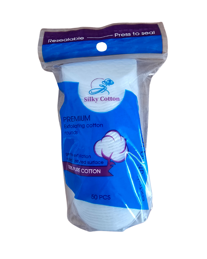 Silky Cotton 100% Байгалийн арьс гуужуулах дардастай  хөвөн 50 ш 