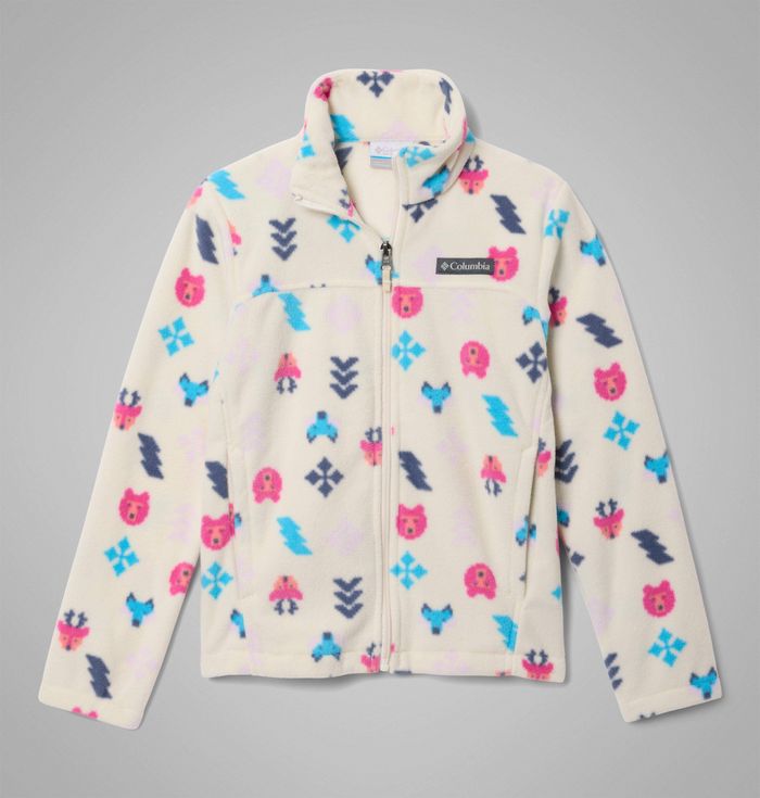 Columbia Girls' Castle Dale™ Printed Full Zip Fleece Jacket