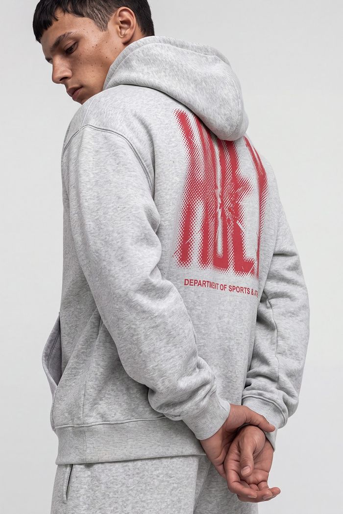 Crack Printed Hoodie