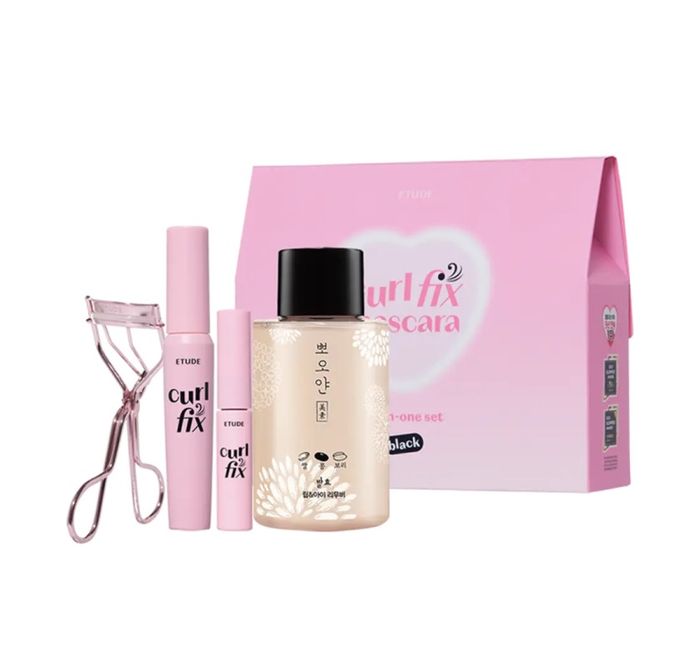 ETUDE CURL FIX MASCARA all-in-one set