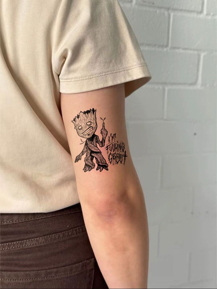 I am Fucking Groot Усан шивээс