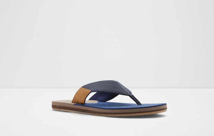 LUCCIANO-420-MEDIUM BLUE-MEN SANDALS