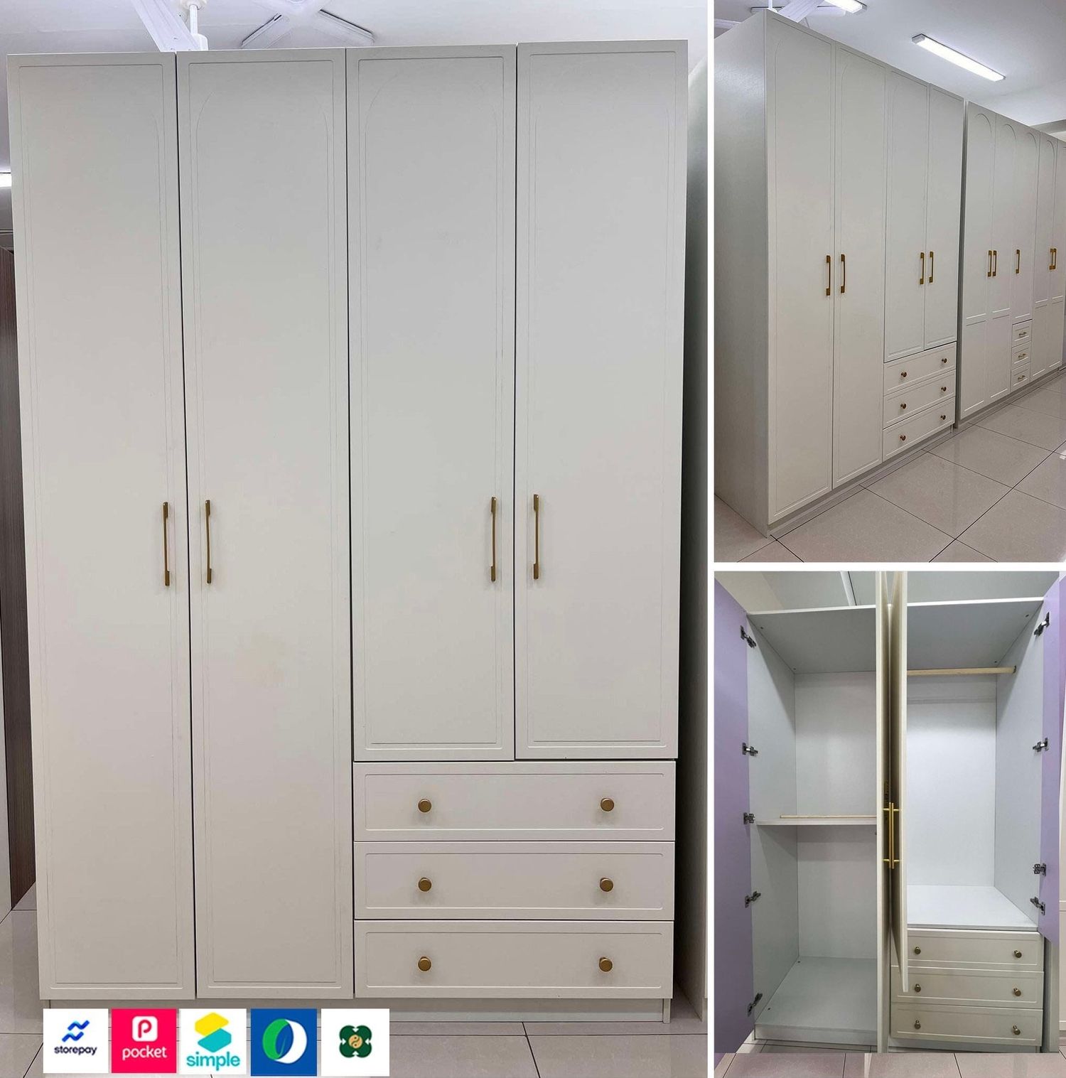 Шкаф /Код: H-3011-4/