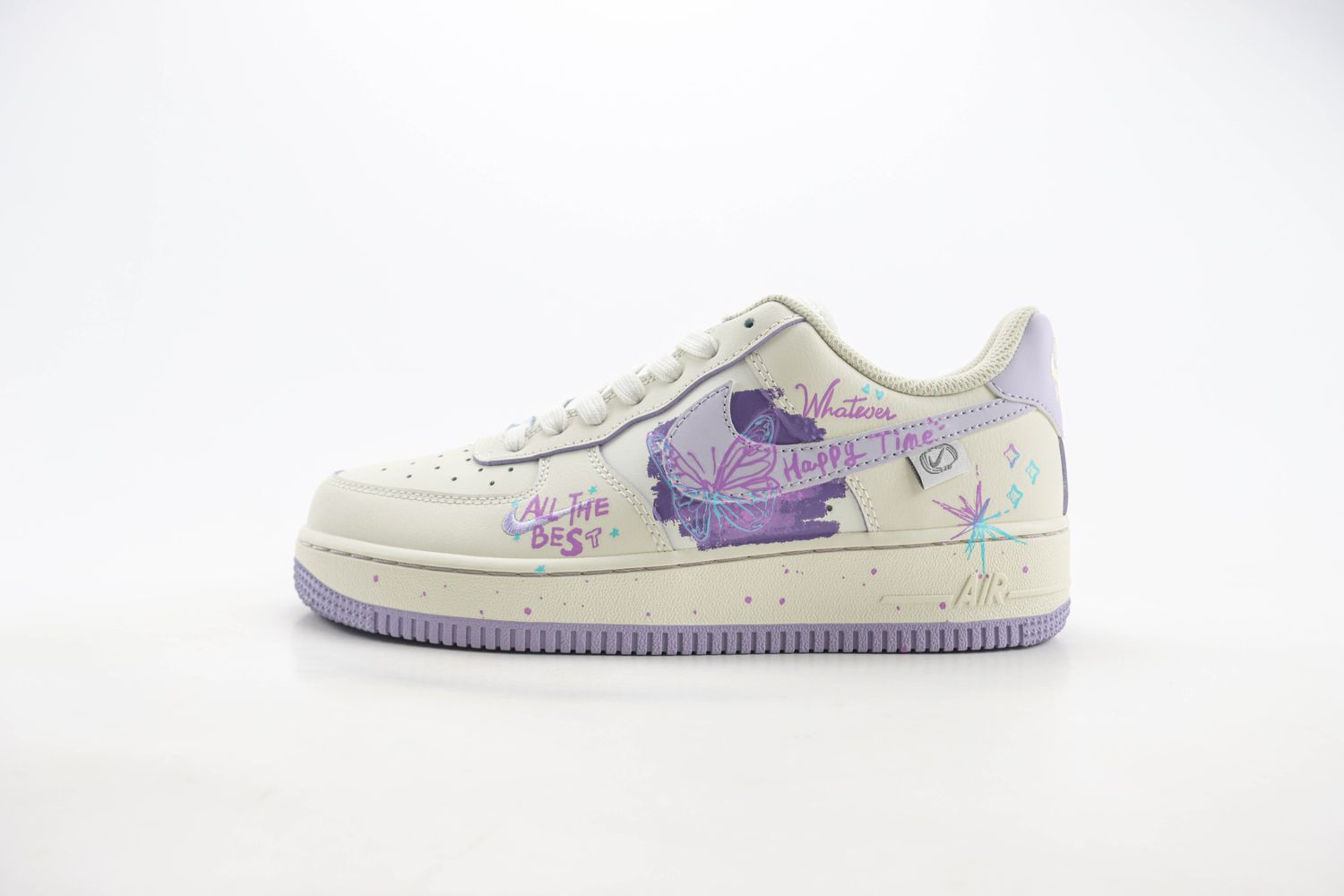 Nk Air Force 1 Low "Purple Butterfly"