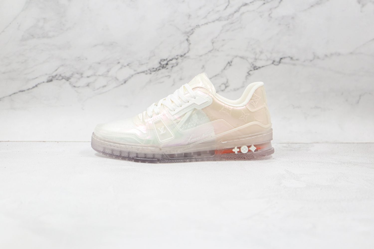 Louis Vuitton Trainer Sneaker Transparent