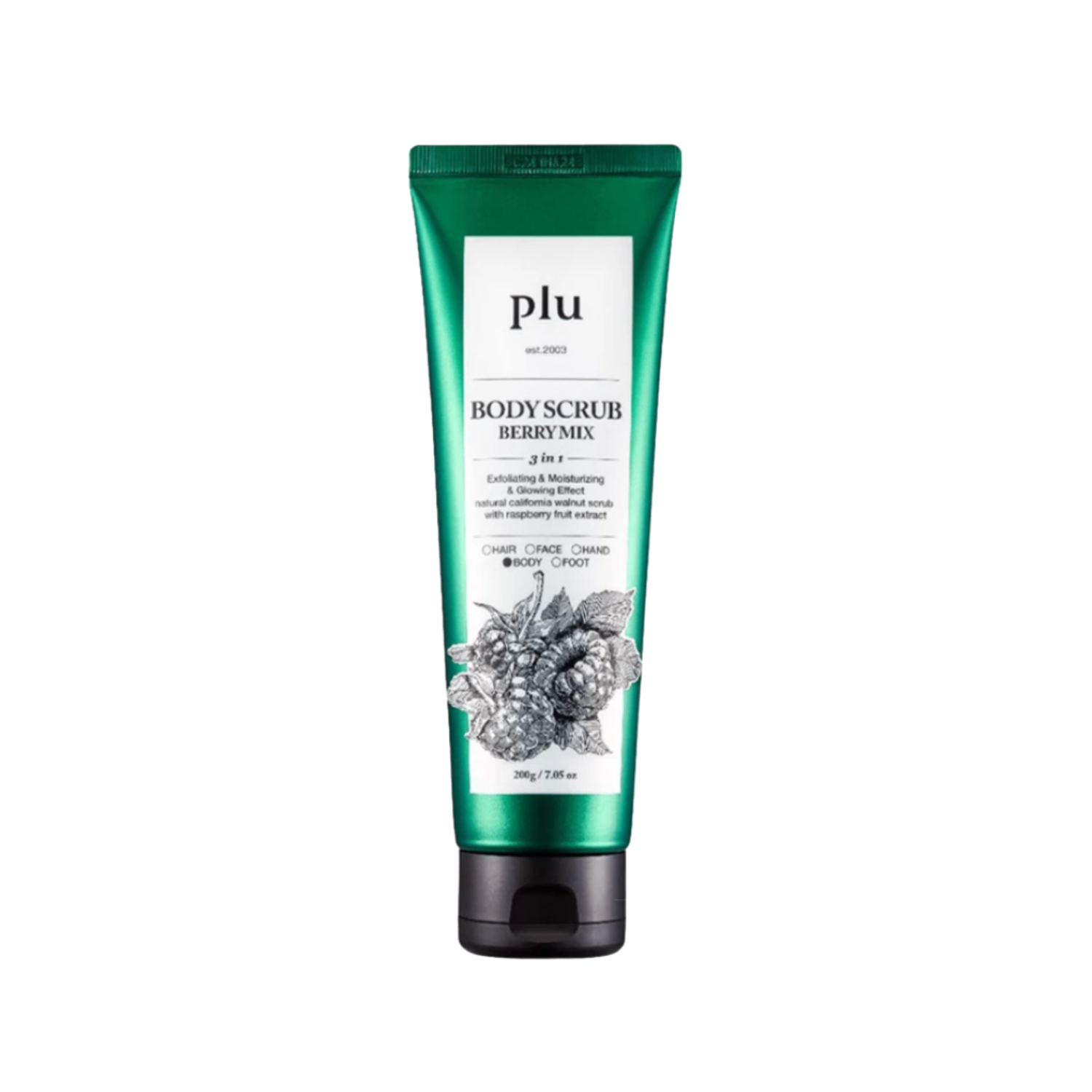 Flu Original Body Scrub Blackberry 200g