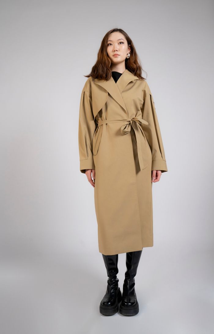 Трэнч цув товчгүй