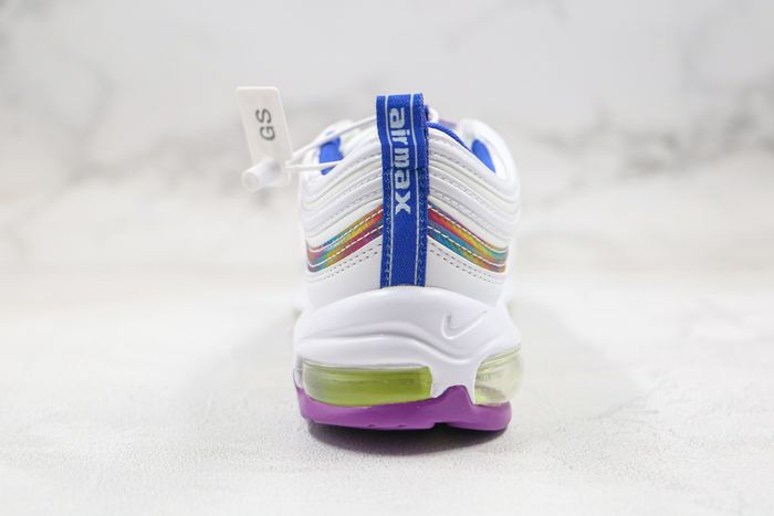 Nike Air Max 97 White Iridescent Stripes (Women's)