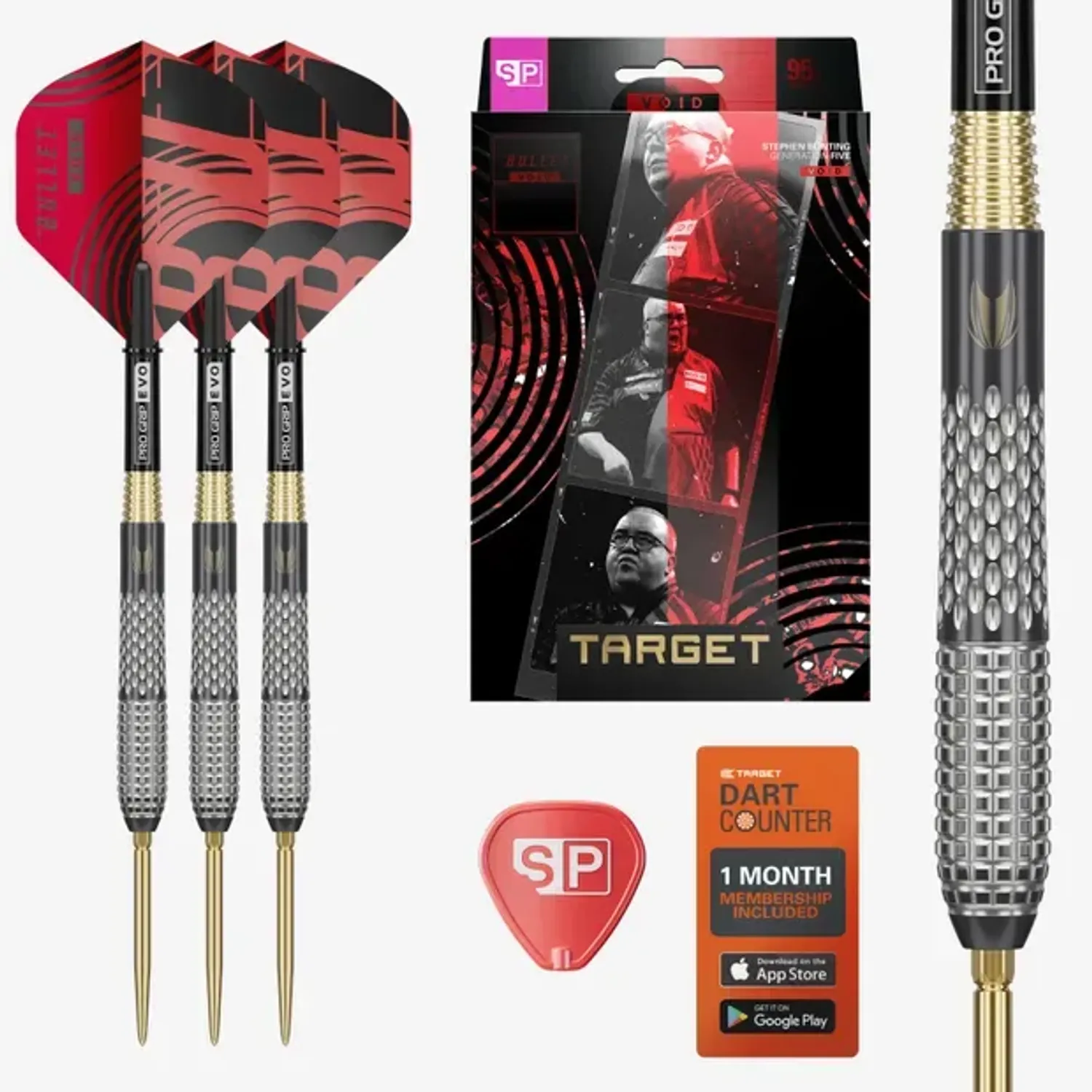 TARGET Stephen Bunting G5 Void SP Steel Tip