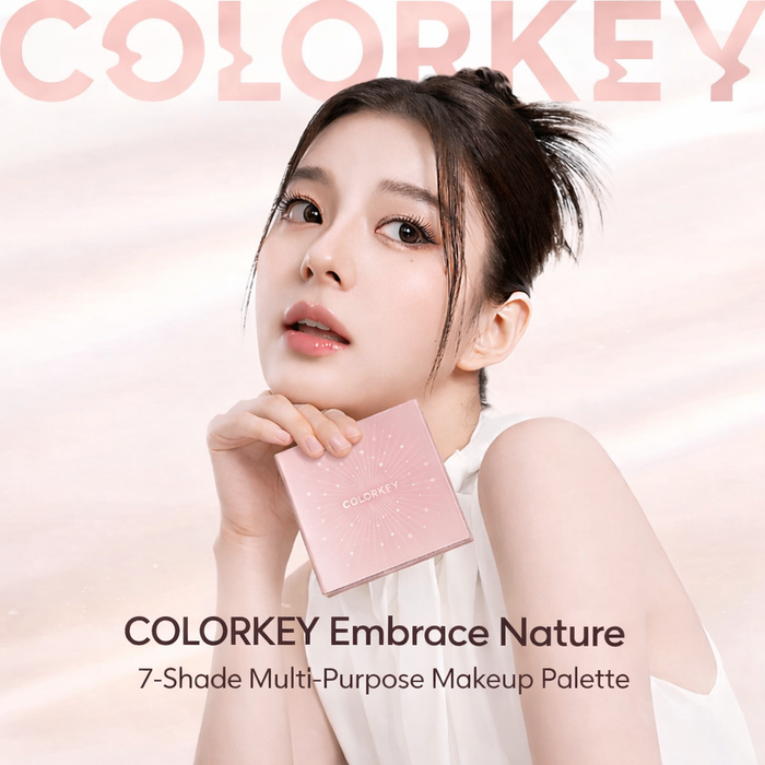 COLORKEY EMBRACE NATURE SEVEN-SHADE MAKEUP PALETTE 15g