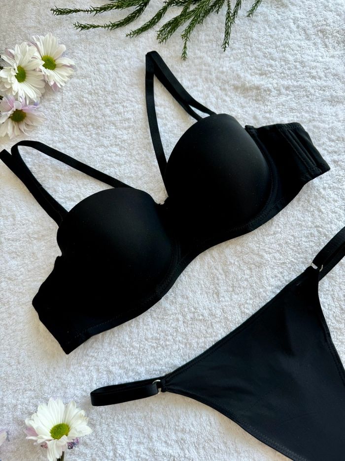 2 strap Black set 