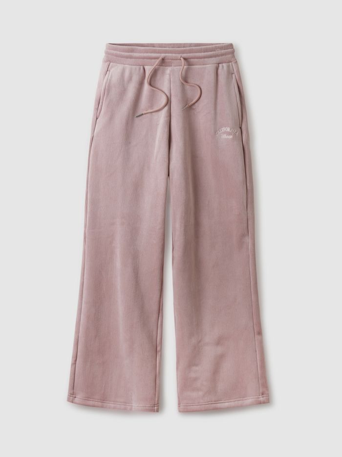 Fur Bonding Wide Pants