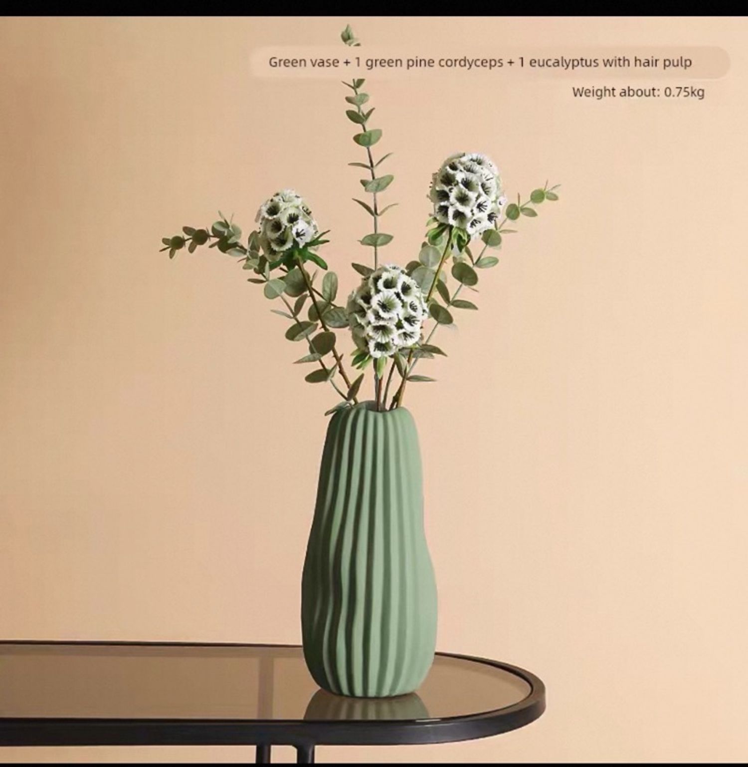 Цэцгийн ваар ногоон