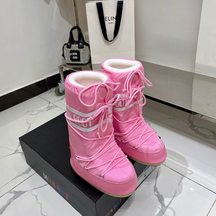 Moon Boot High “Barbie Pink”