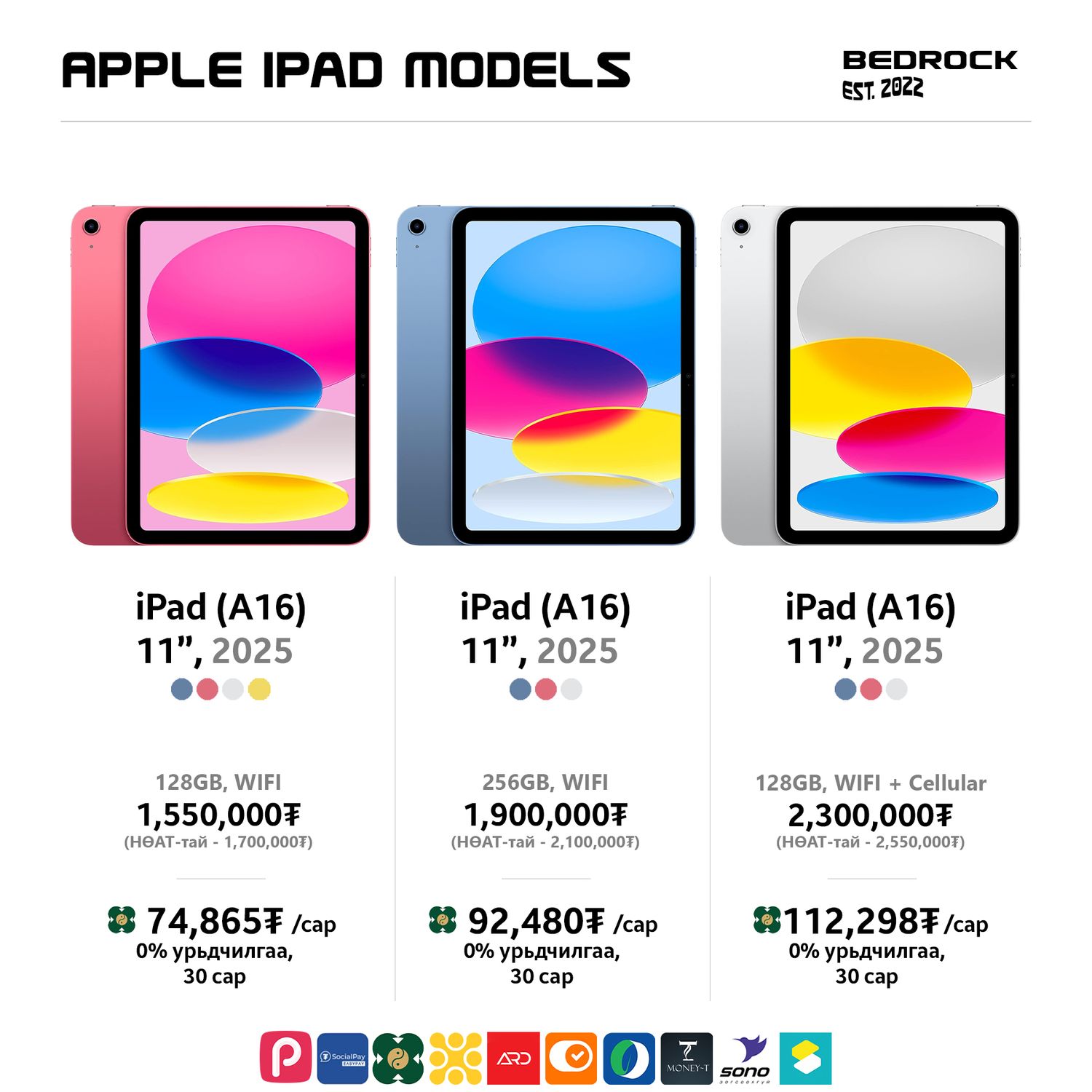 iPad A16 (11th Generation)