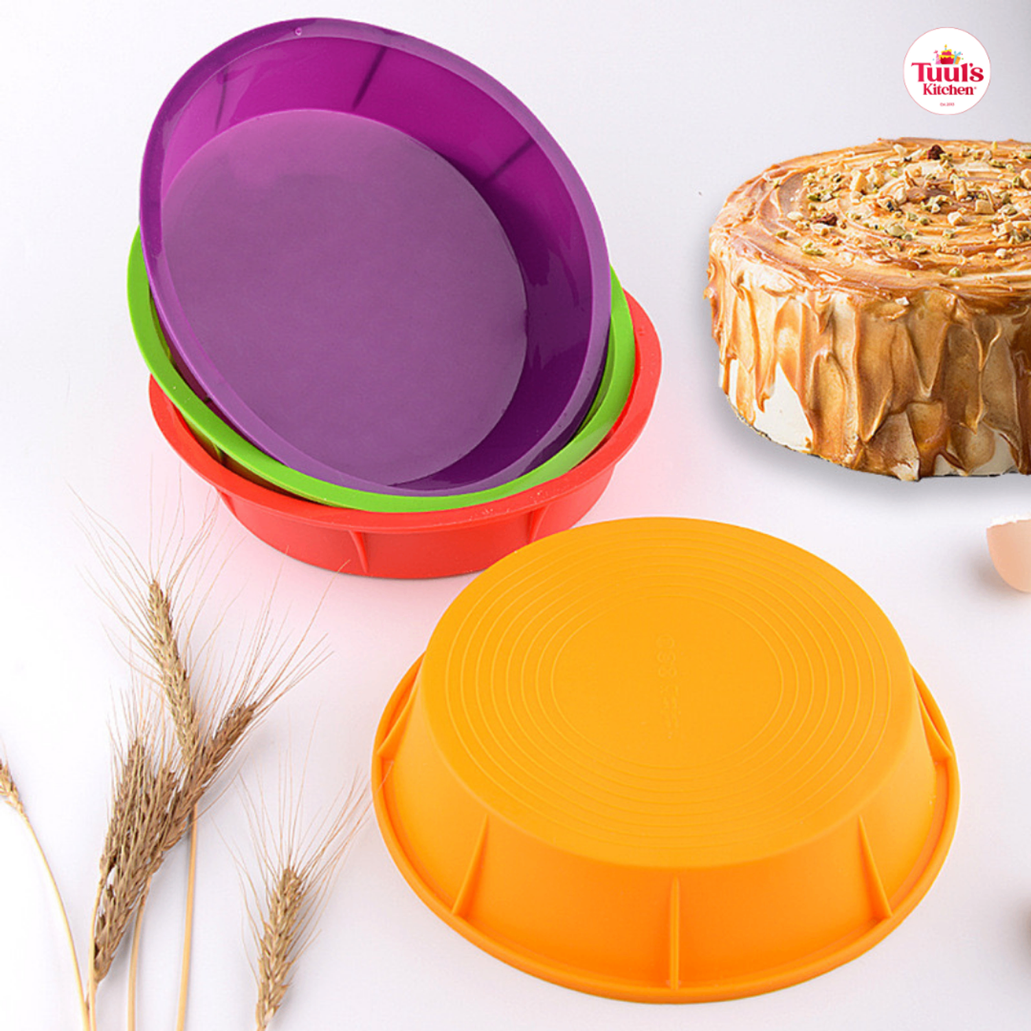 Бялууны силикон дугуй хэв