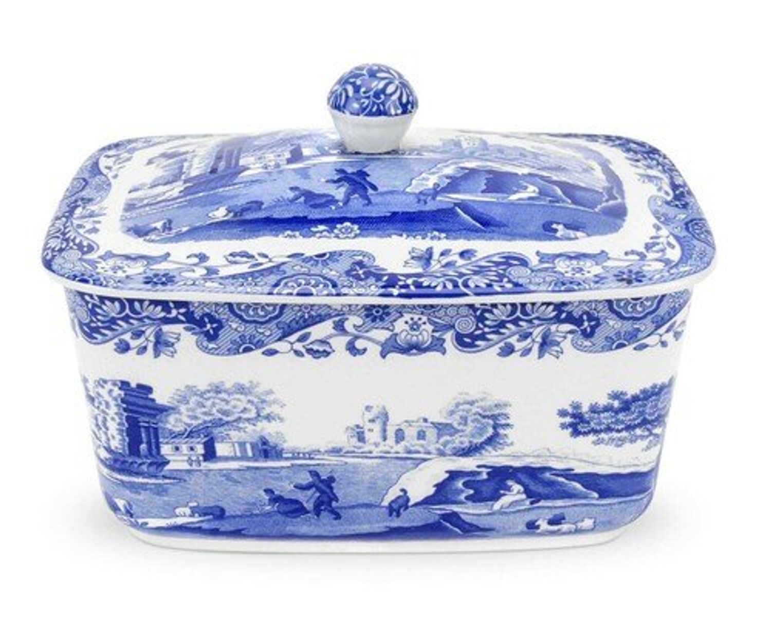 Butter Box 15cm/6" Blue Italian 