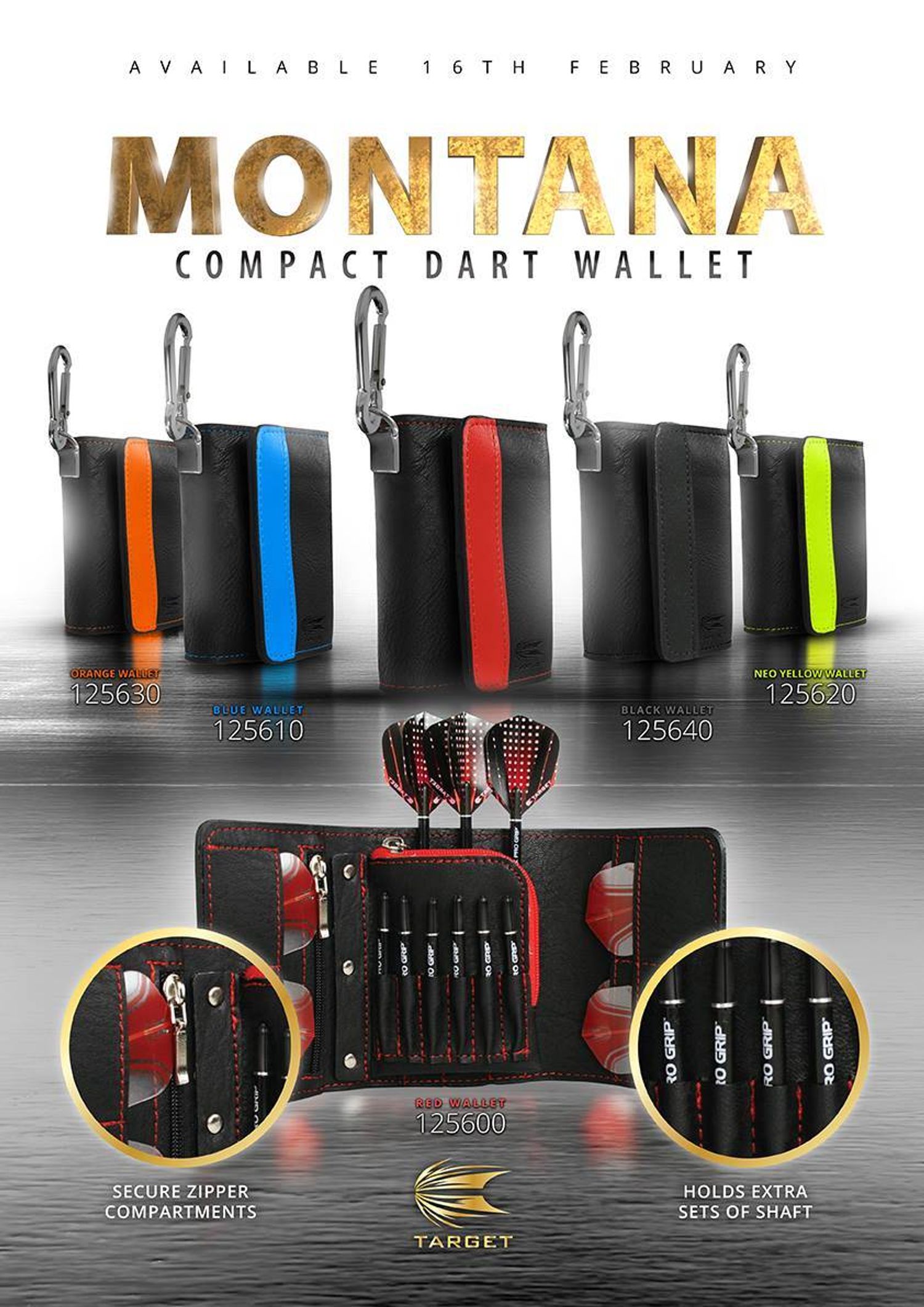 TARGET Montana Darts Case