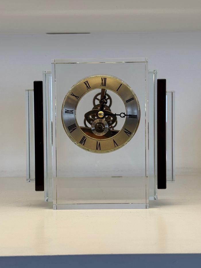 Glass made Table Clock