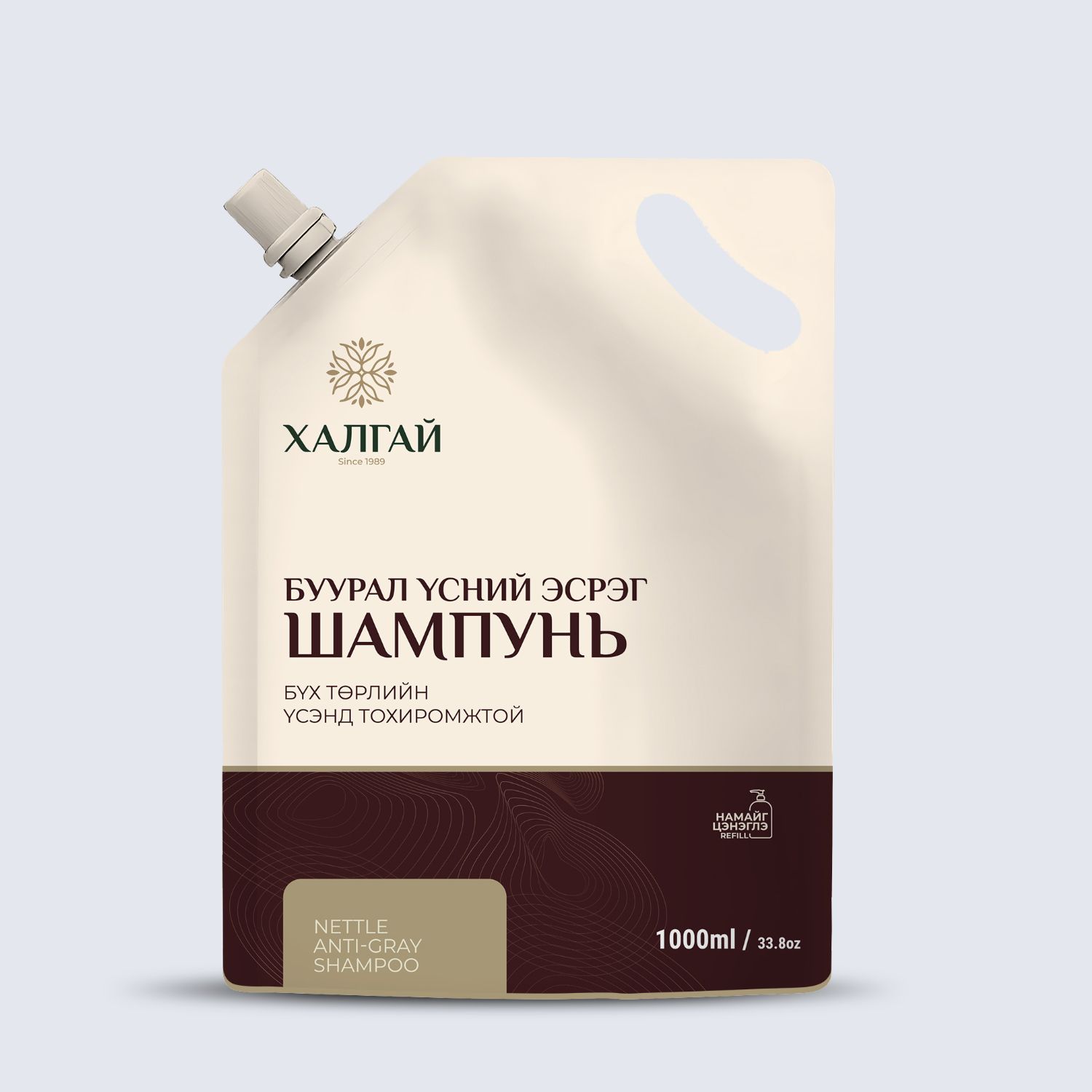  Буурал үсний эсрэг шампунь 1000мл
