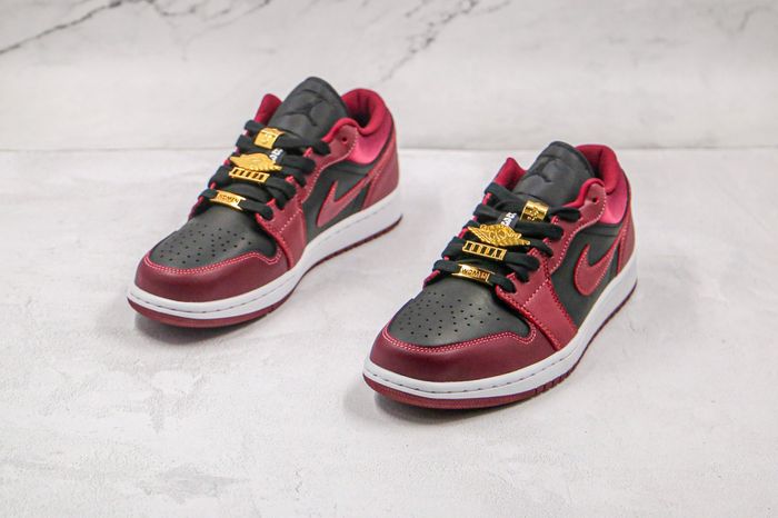Jordan 1 Low Dark Beetroot Black (Women's)