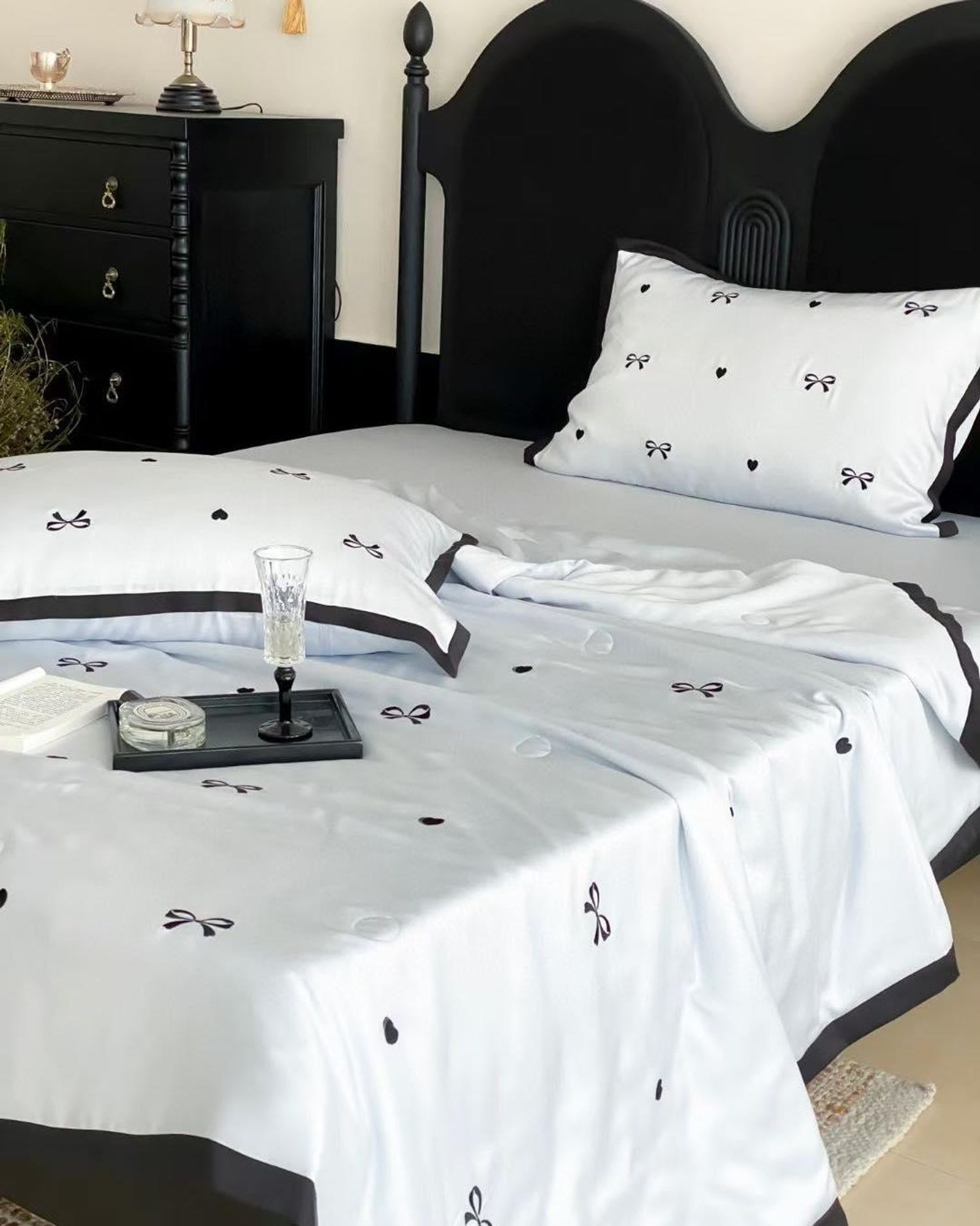 Зөөлөн торгомсог Tencel даавуун, нимгэн хөнжилтэй 4 хос