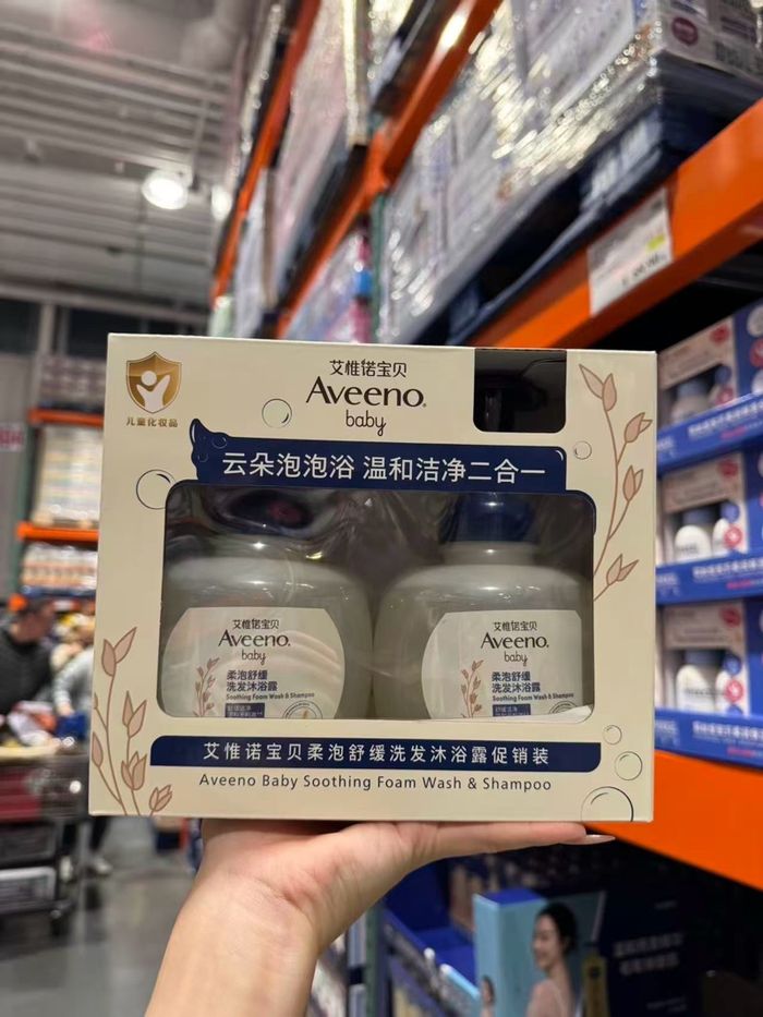 Aveeno baby Foam wash 400мл*2ш