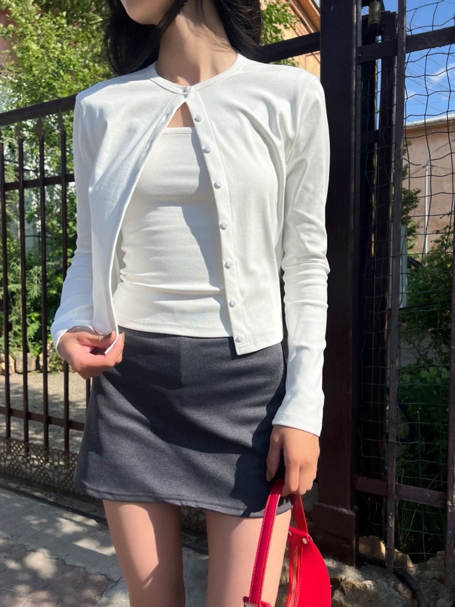Long sleeve cardigan