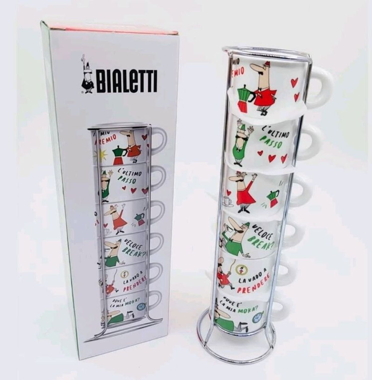 Espresso cups 6 pcs 