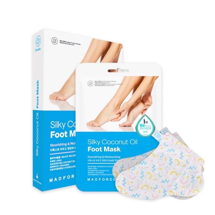 Silky Coconut Oil Foot Mask