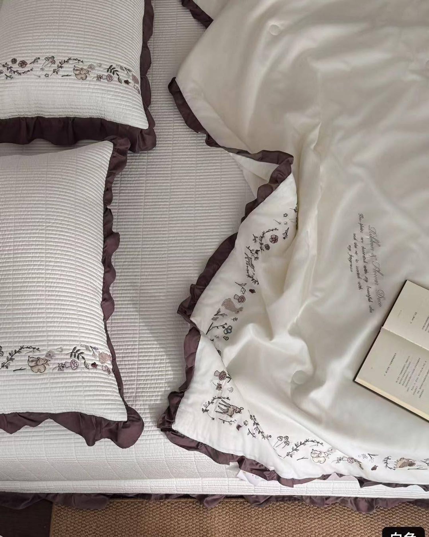 TENCEL даавуун ширмэл орны бүтээлэг