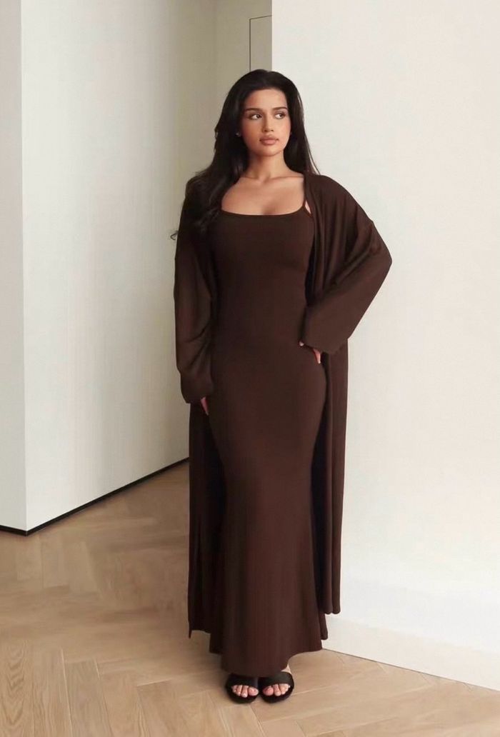 🤎Dress Cardigan хослол