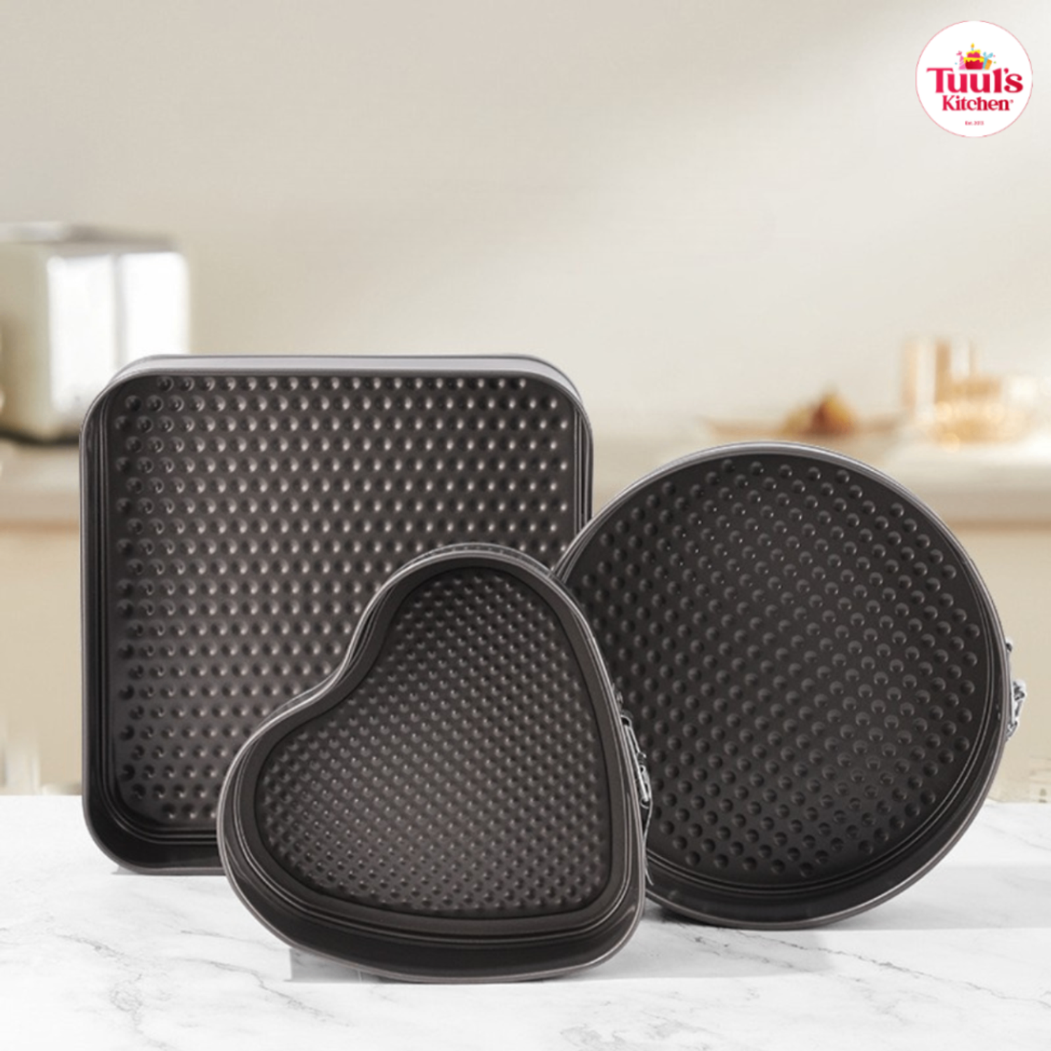 Бялууны 3н хос хэв зүрхэн,дөрвөлжин,дугуй