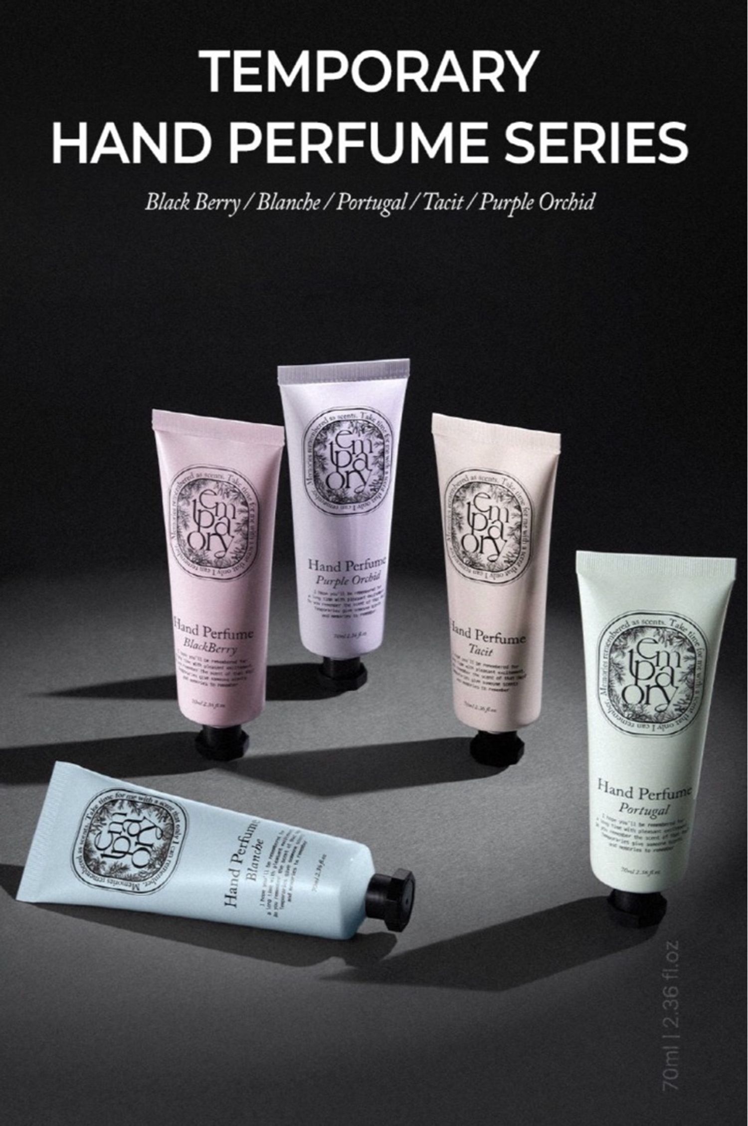 TEMPORARY PERFUME HAND CREAM 70ml 