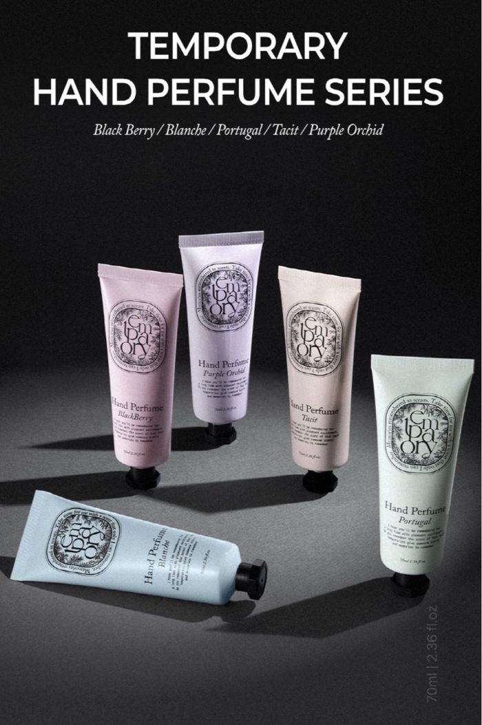 TEMPORARY PERFUME HAND CREAM 70ml 