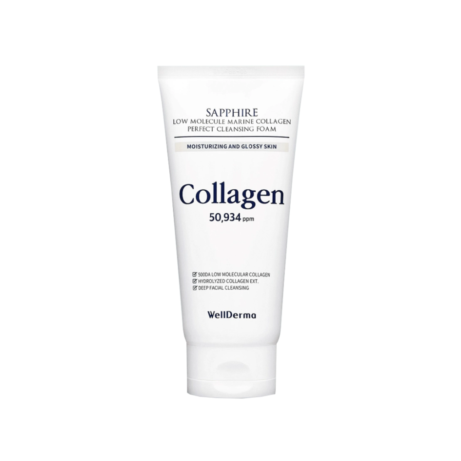 SAPPHIRE LOW MOLECULE MARINE COLLAGEN PERFECT CLEANSING FOAM
