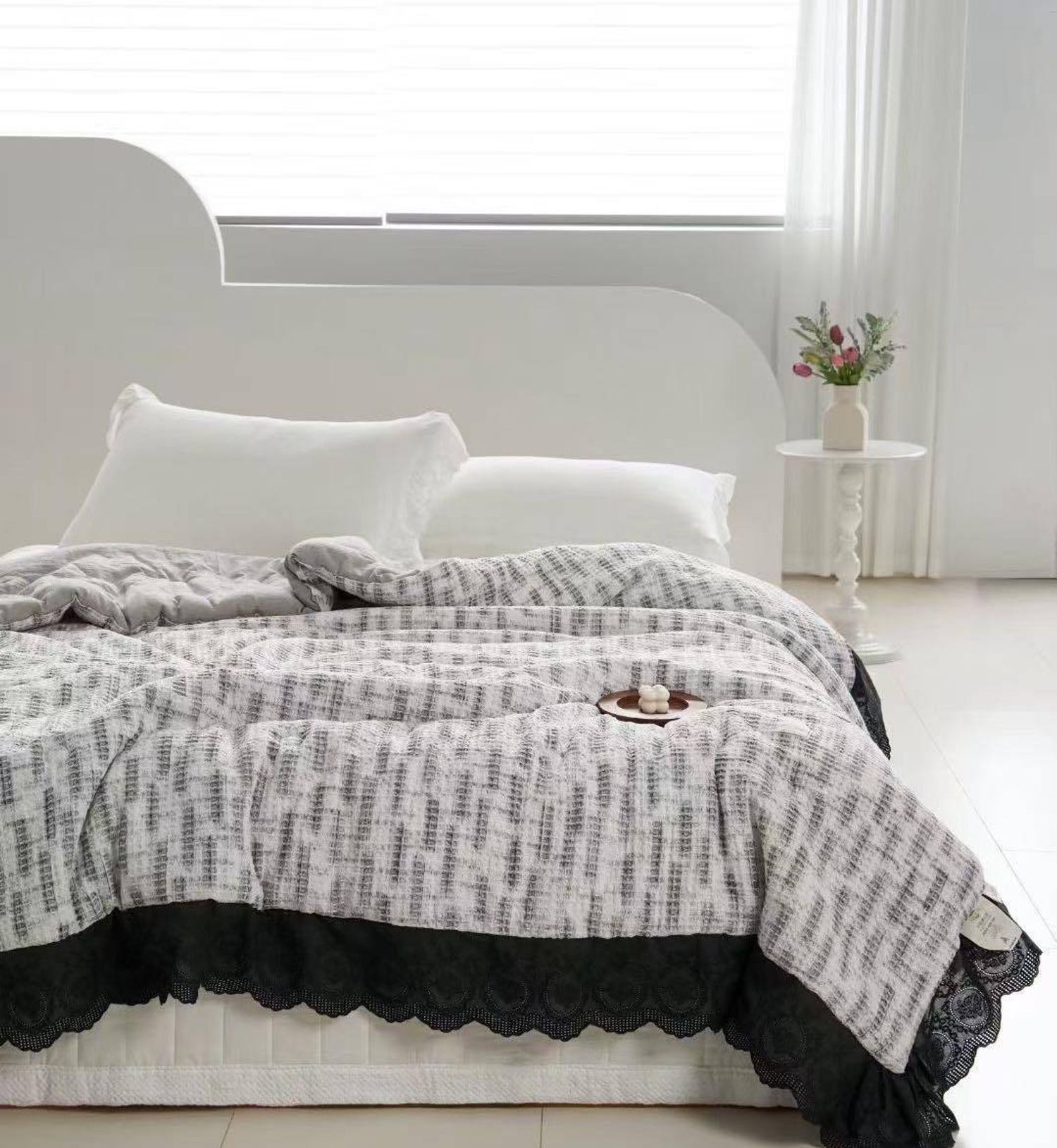 Цэвэр даавуун шууд нөмөрдөг хөнжил