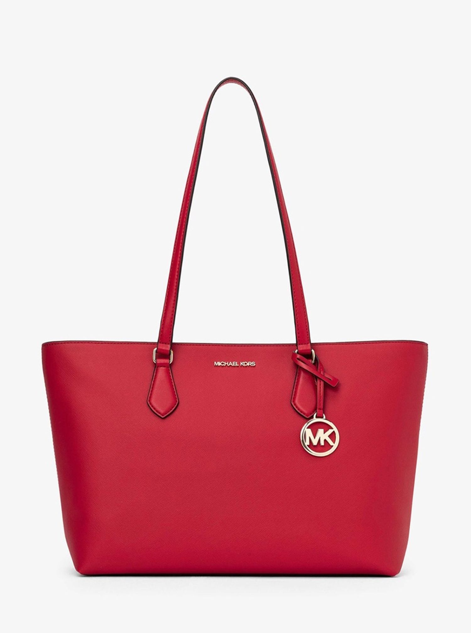 MK tote bag red