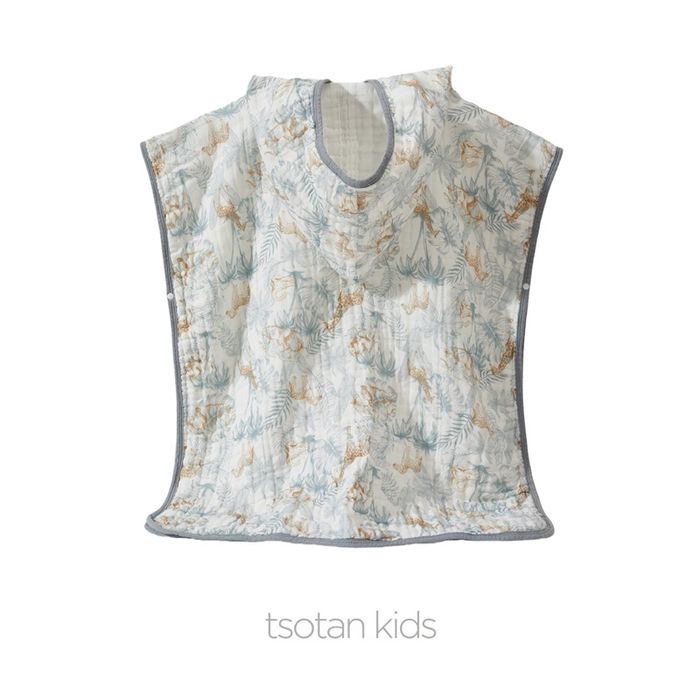 Хүүхдийн муслин юүдэнтэй нөмрөг