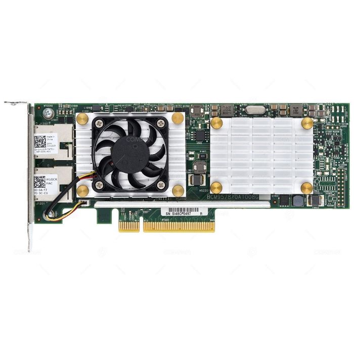 Broadcom BCM957810A1008G 57810S Dual Port 10GbE Ethernet PCIe Adapter