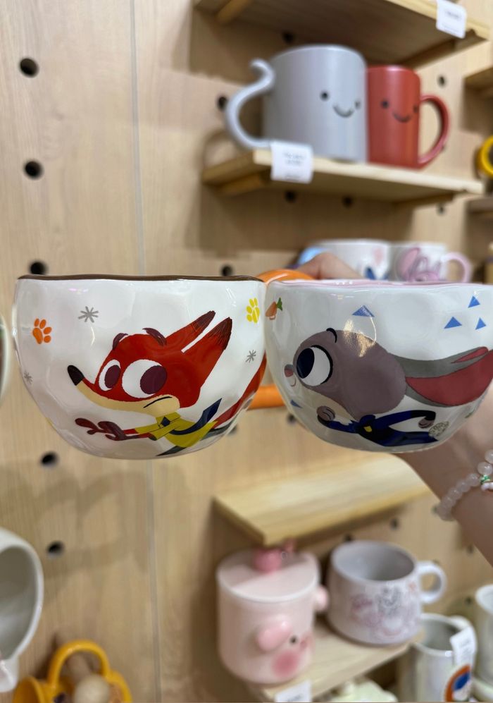 Zootopia үнэг, туулай хос аяга