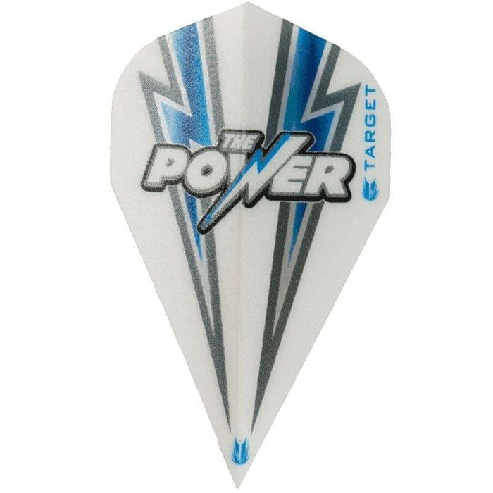 Target Power Flash White/Blue Vapor Vision Dart Flights