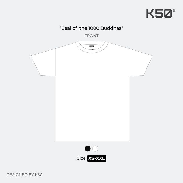 T-Shirt "Seal of the 1000 buddhas"