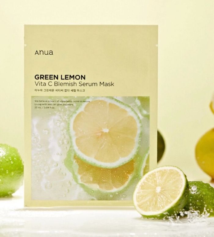Green Lemon Vita C  Serum mask
