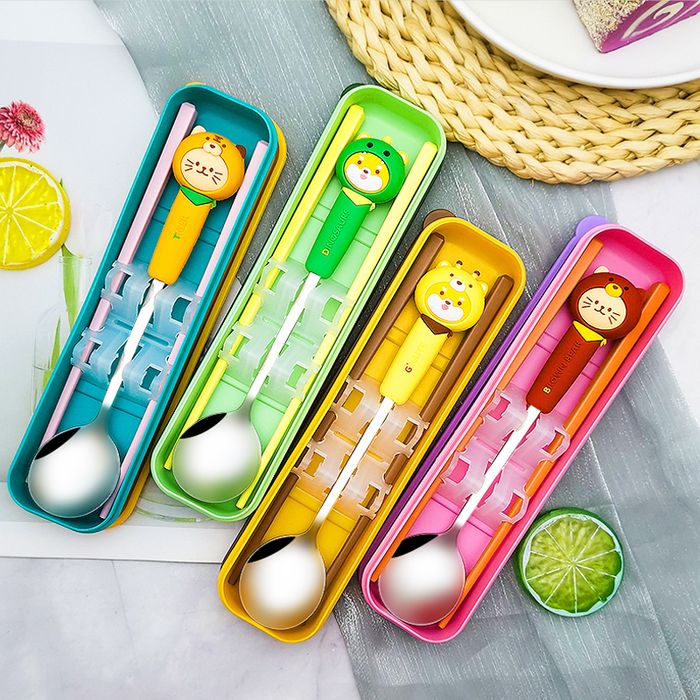 Hoodie Pet Spoon & Chopsticks Set
