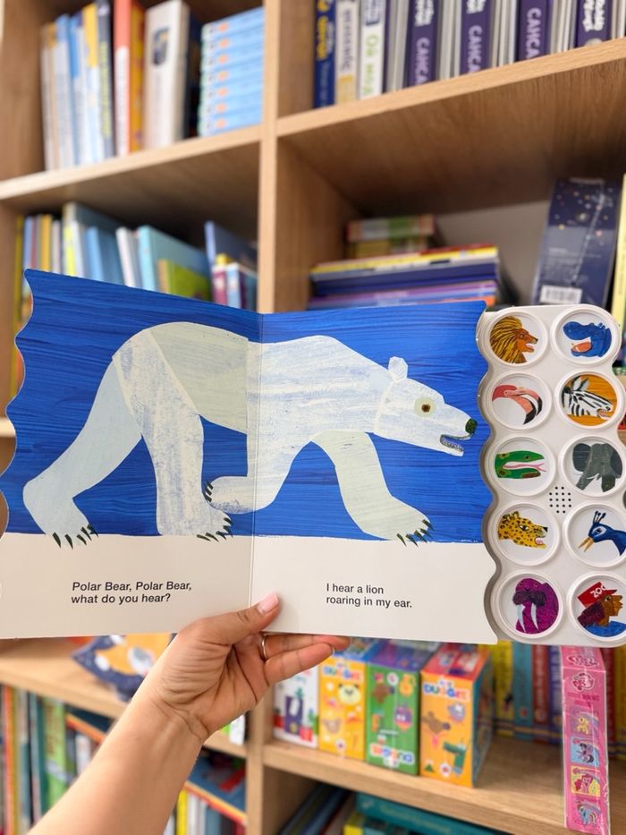 Polar bear, What do you hear? 