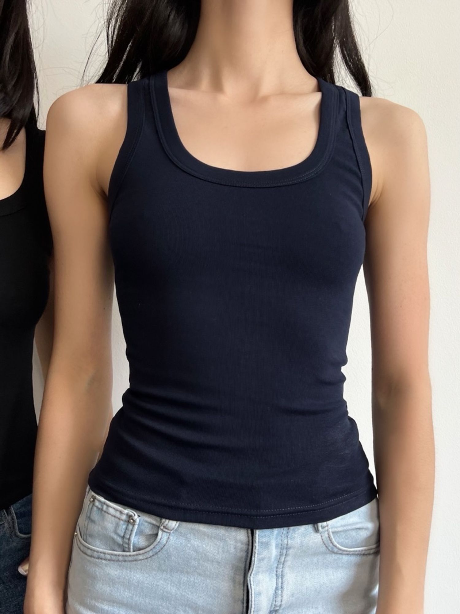 Navy blue tank top #2